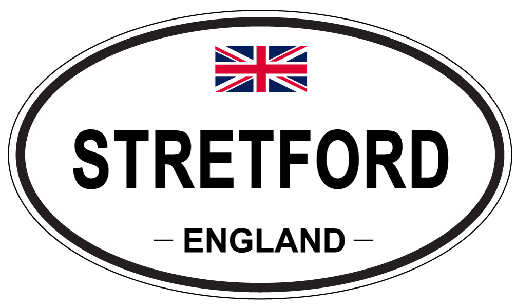 STRETFORD, England - Oval Magnet
