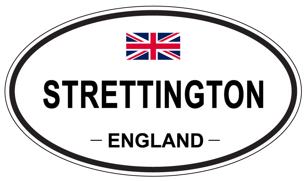 STRETTINGTON, England - Oval Magnet
