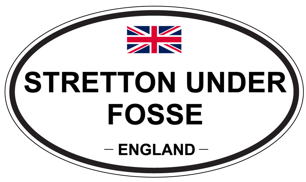 STRETTON UNDER FOSSE, England - Oval Magnet