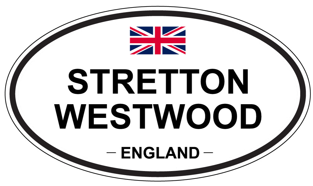 STRETTON WESTWOOD, England - Oval Magnet