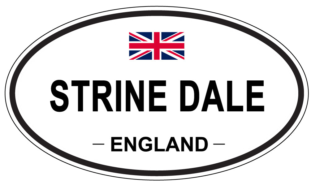 STRINE DALE, England - Oval Magnet