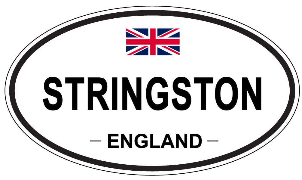 STRINGSTON, England - Oval Magnet