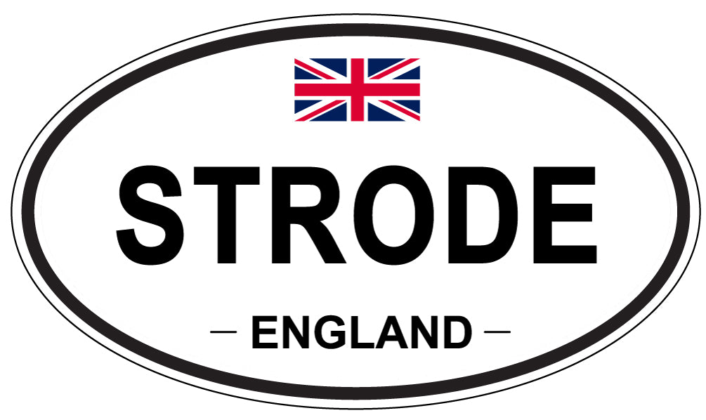 STRODE, England - Oval Magnet