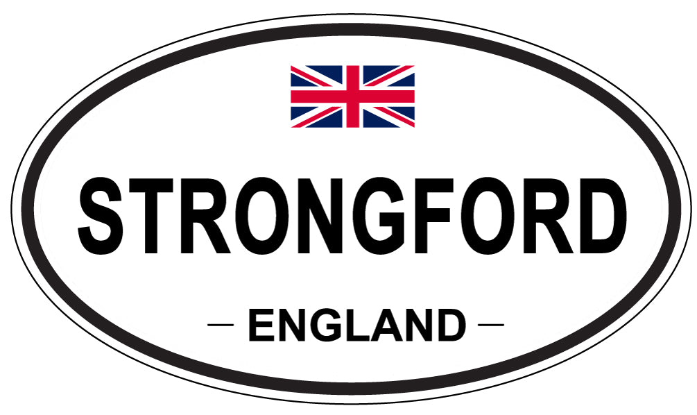 STRONGFORD, England - Oval Magnet