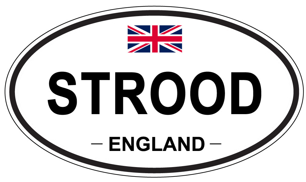 STROOD, England - Oval Magnet