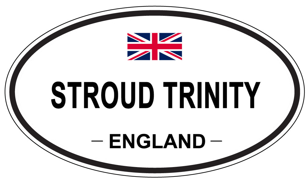 STROUD TRINITY, England - Oval Magnet