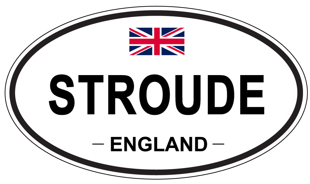 STROUDE, England - Oval Magnet