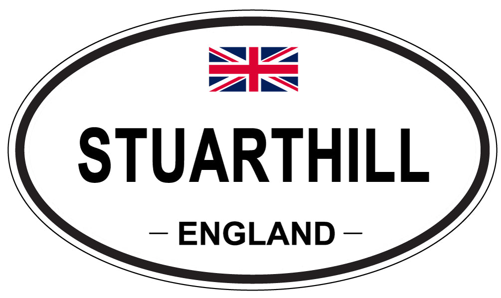 STUARTHILL, England - Oval Magnet
