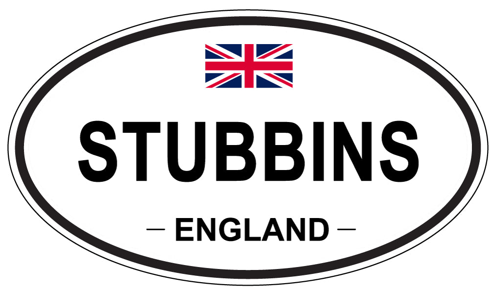 STUBBINS, England - Oval Magnet