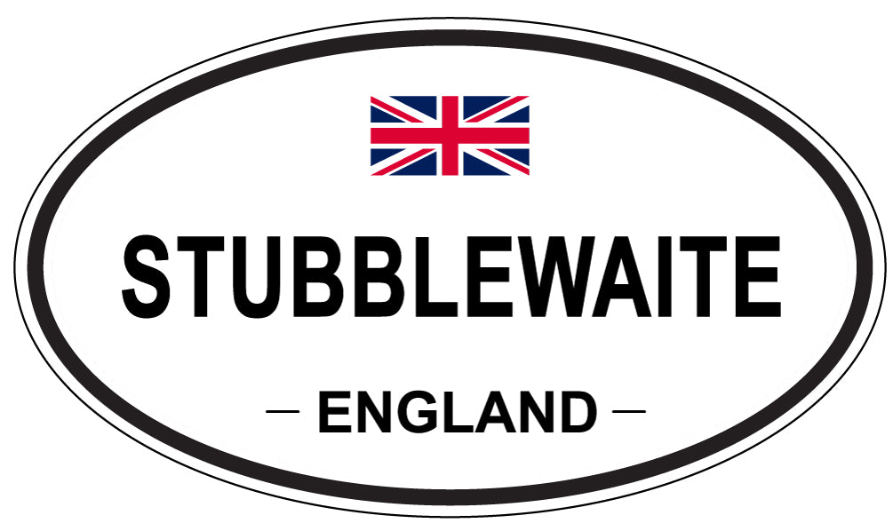 STUBBLEWAITE, England - Oval Magnet