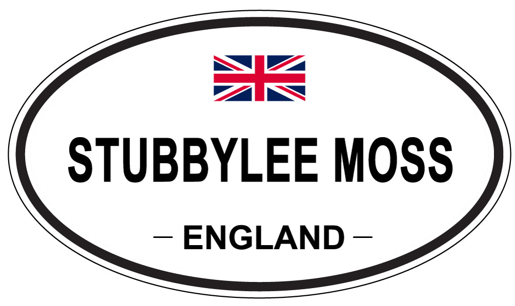 STUBBYLEE MOSS, England - Oval Magnet