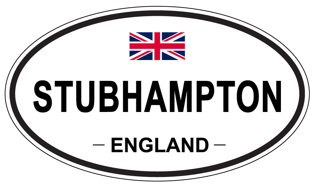STUBHAMPTON, England - Oval Magnet