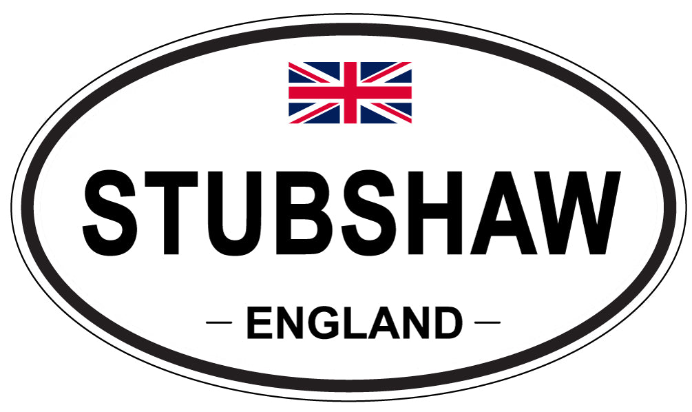 STUBSHAW, England - Oval Magnet