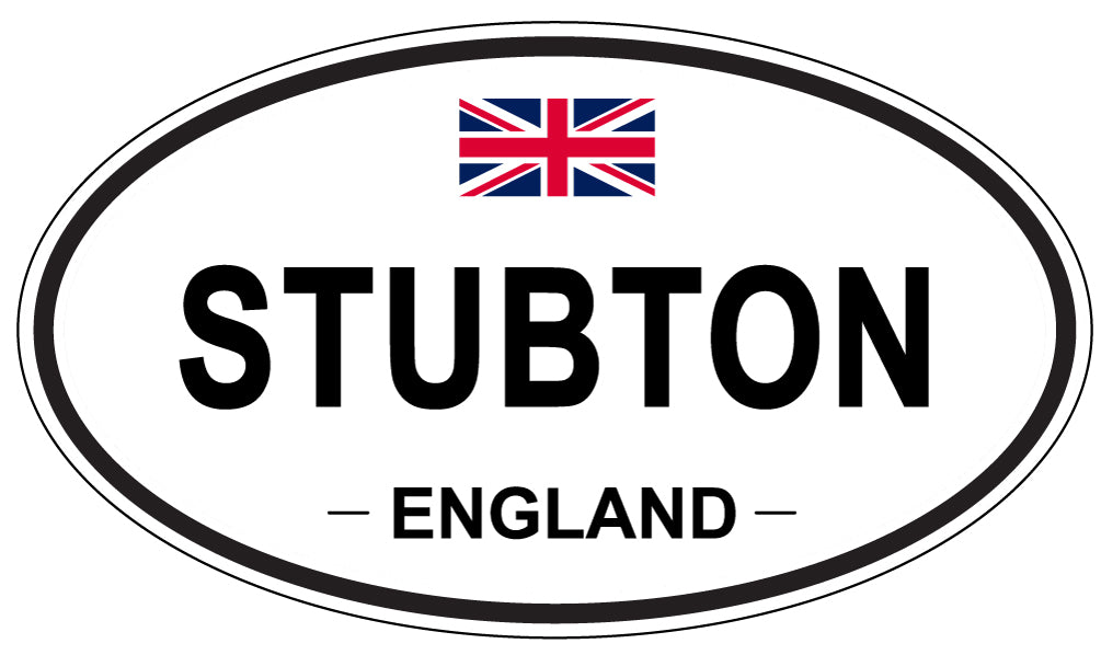 STUBTON, England - Oval Magnet