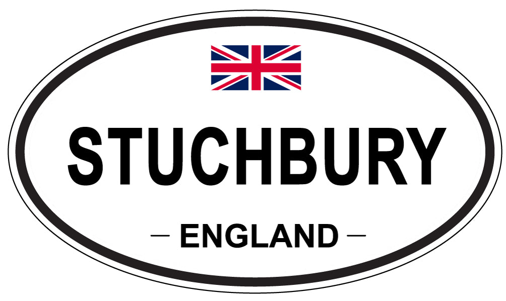 STUCHBURY, England - Oval Magnet