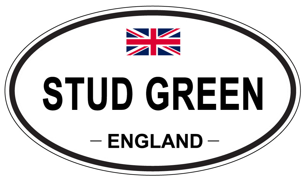 STUD GREEN, England - Oval Magnet