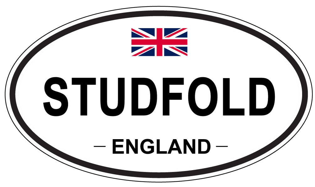 STUDFOLD, England - Oval Magnet