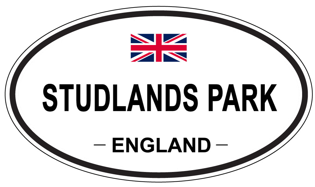 STUDLANDS PARK, England - Oval Magnet