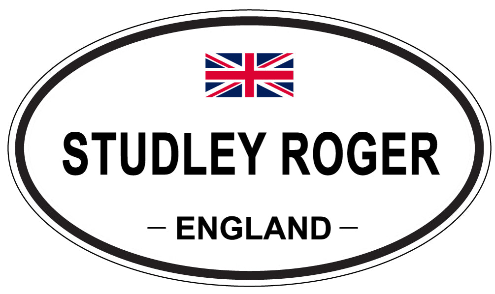 STUDLEY ROGER, England - Oval Magnet