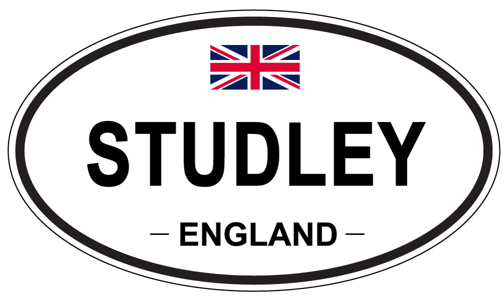 STUDLEY, England - Oval Magnet