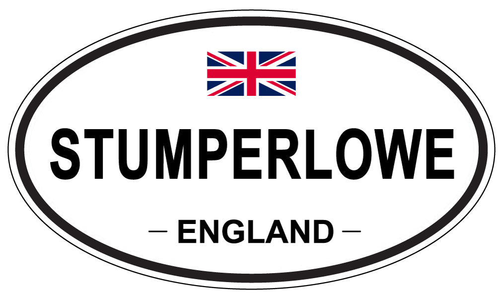 STUMPERLOWE, England - Oval Magnet