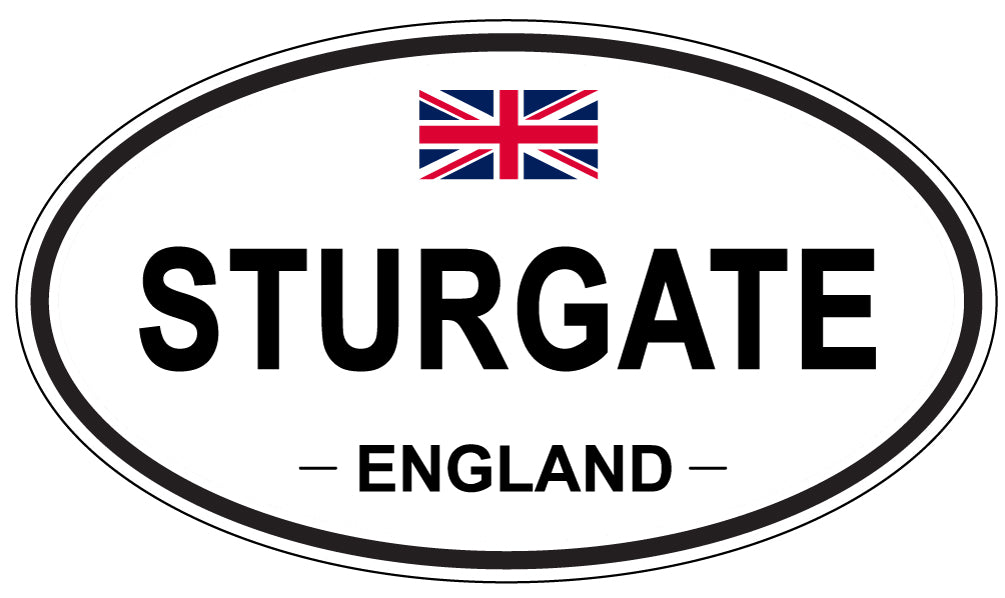 STURGATE, England - Oval Magnet