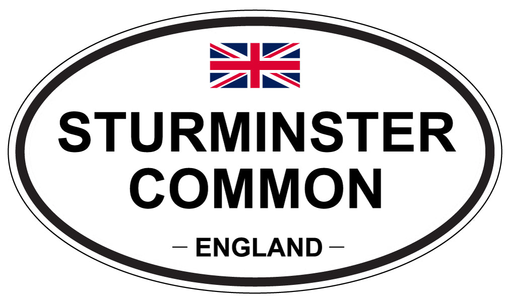 STURMINSTER COMMON, England - Oval Magnet