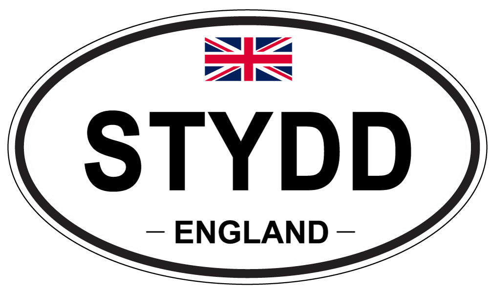 STYDD, England - Oval Magnet