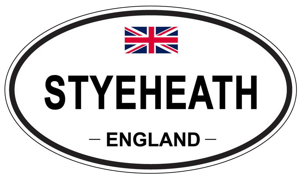 STYEHEATH, England - Oval Magnet