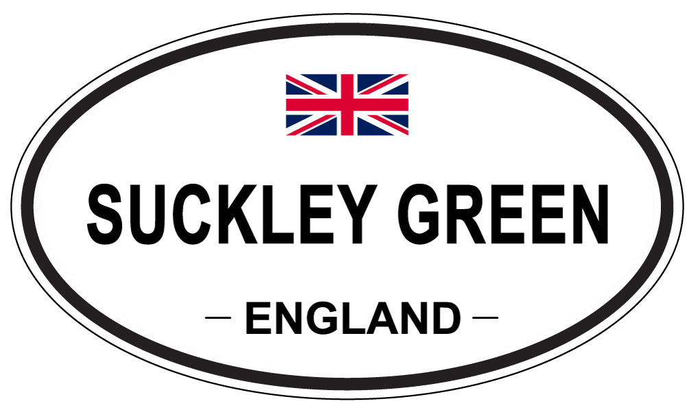 SUCKLEY GREEN, England - Oval Magnet