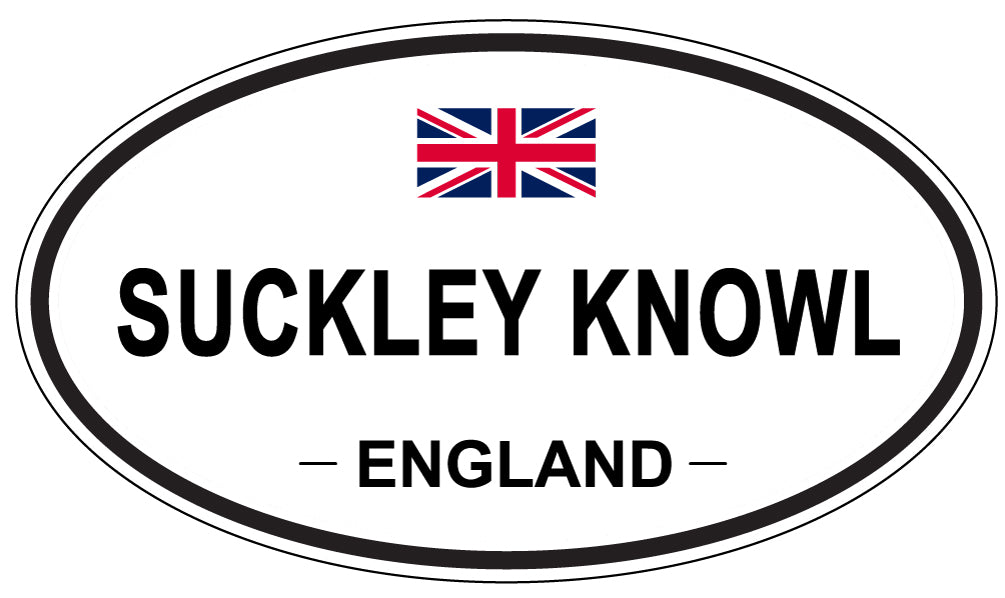 SUCKLEY KNOWL, England - Oval Magnet