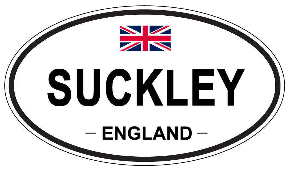 SUCKLEY, England - Oval Magnet