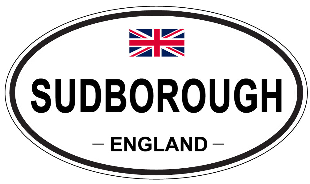 SUDBOROUGH, England - Oval Magnet