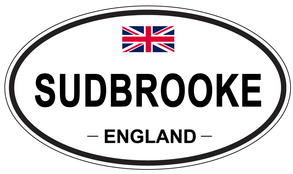 SUDBROOKE, England - Oval Magnet