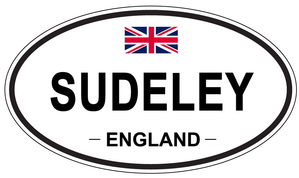 SUDELEY, England - Oval Magnet
