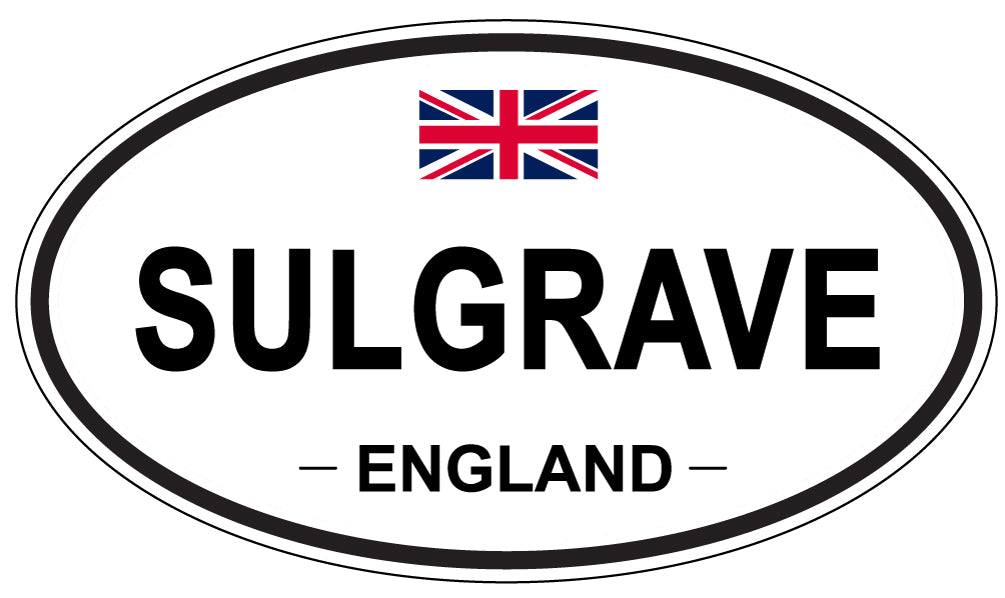 SULGRAVE, England - Oval Magnet