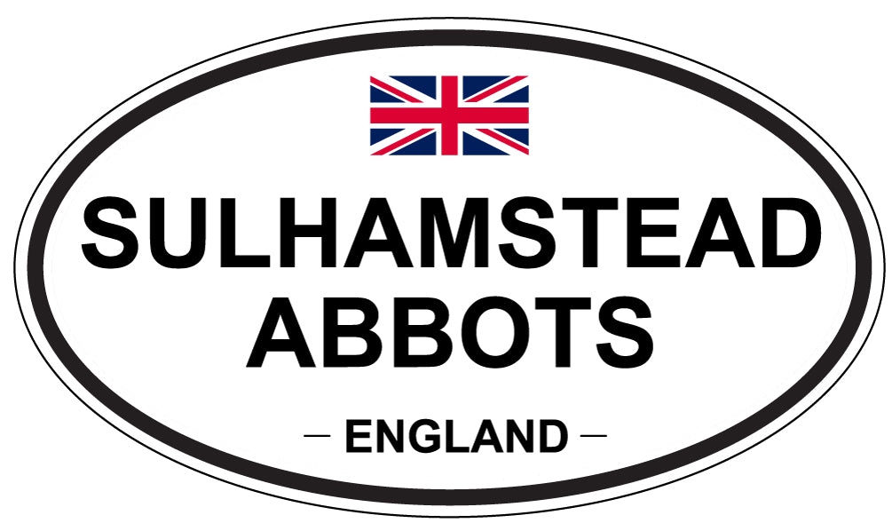 SULHAMSTEAD ABBOTS, England - Oval Magnet
