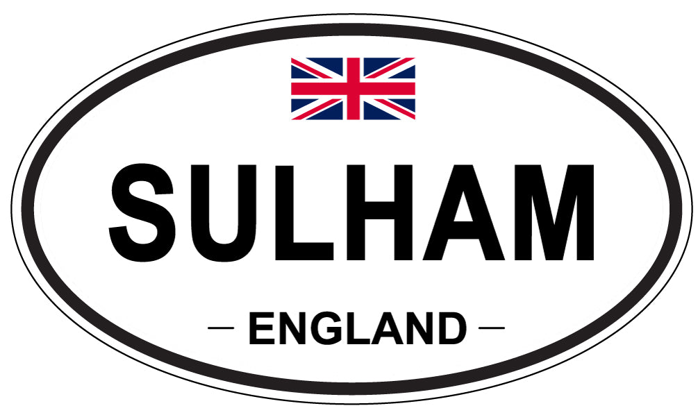 SULHAM, England - Oval Magnet