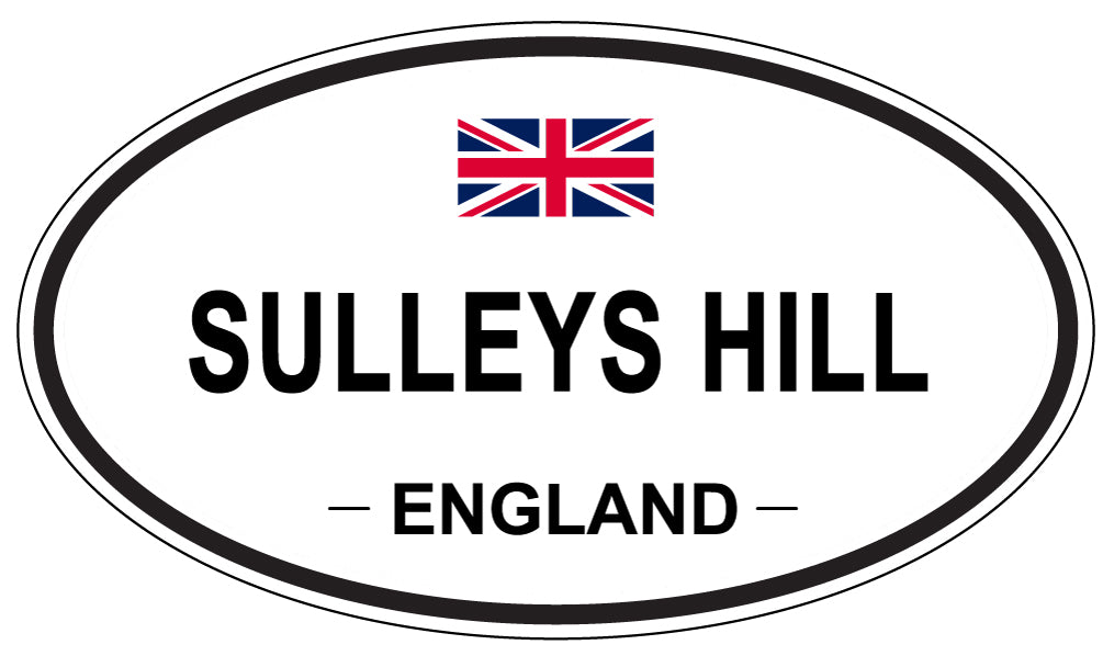 SULLEYS HILL, England - Oval Magnet