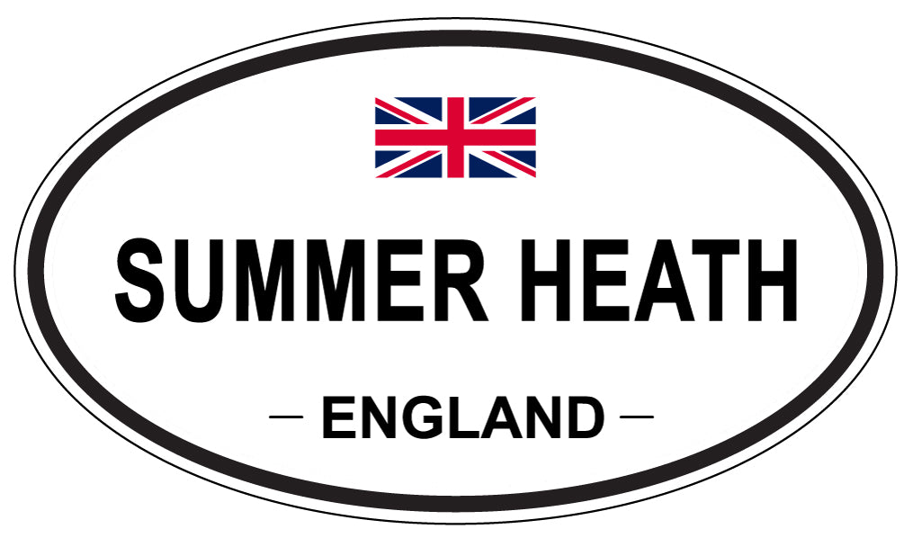 SUMMER HEATH, England - Oval Magnet