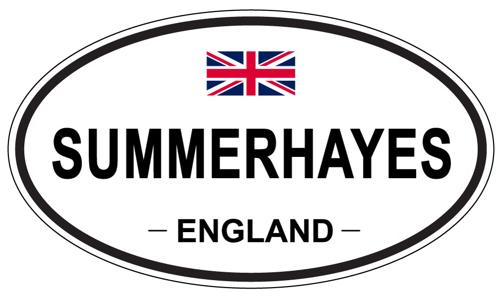 SUMMERHAYES, England - Oval Magnet