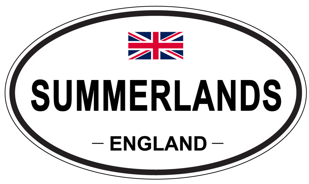 SUMMERLANDS, England - Oval Magnet