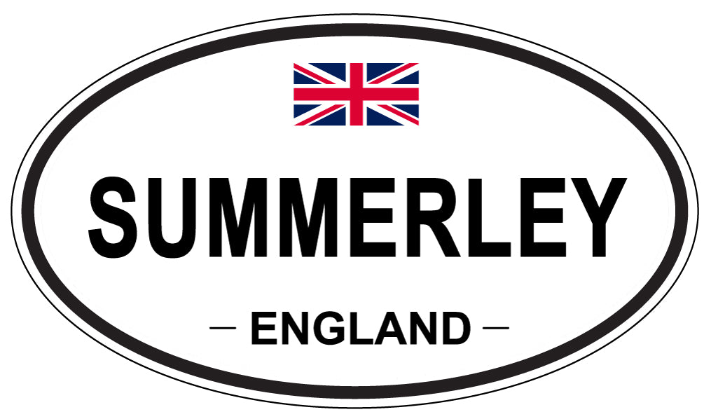 SUMMERLEY, England - Oval Magnet
