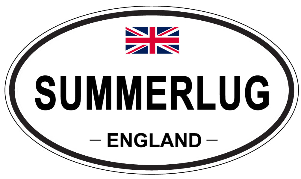 SUMMERLUG, England - Oval Magnet