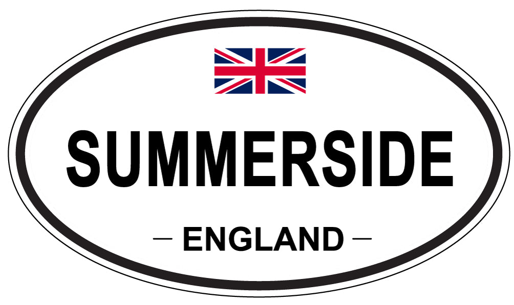 SUMMERSIDE, England - Oval Magnet
