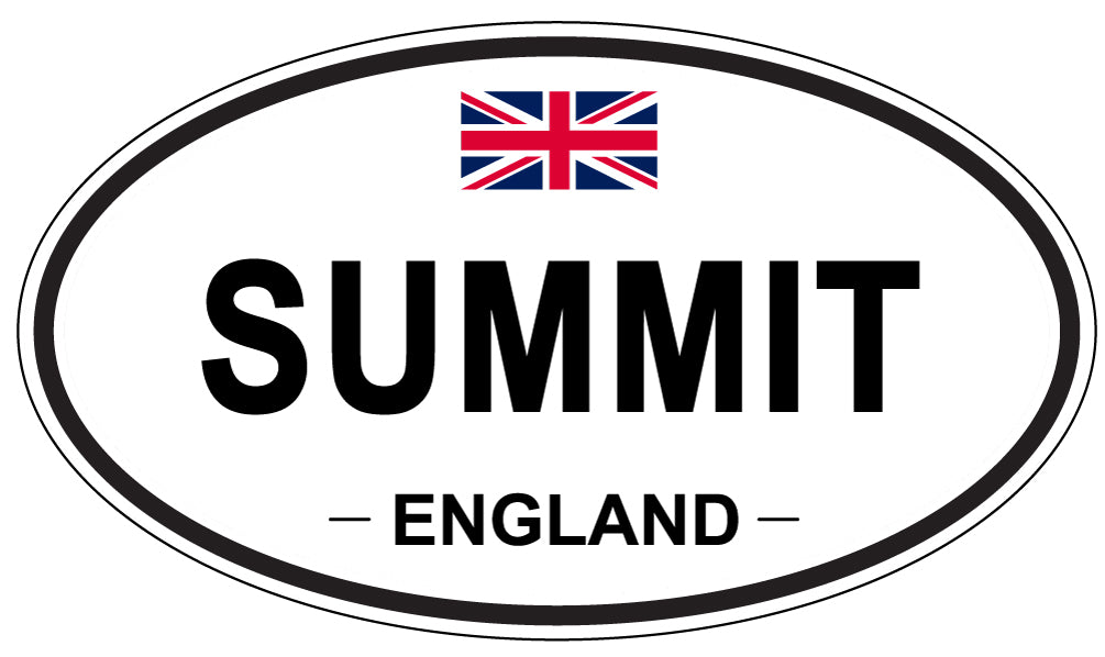 SUMMIT, England - Oval Magnet