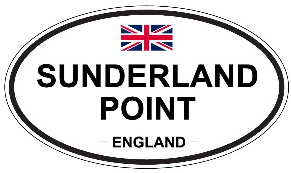 SUNDERLAND POINT, England - Oval Magnet