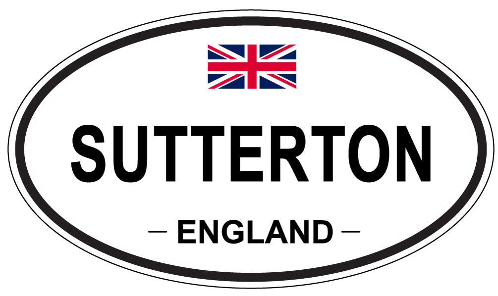 SUTTERTON, England - Oval Magnet