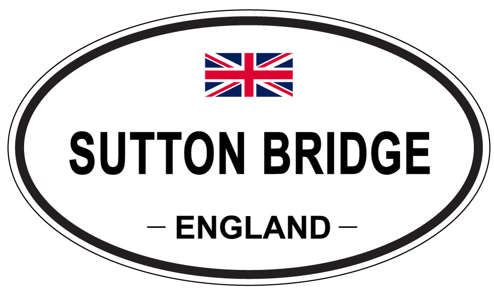 SUTTON BRIDGE, England - Oval Magnet