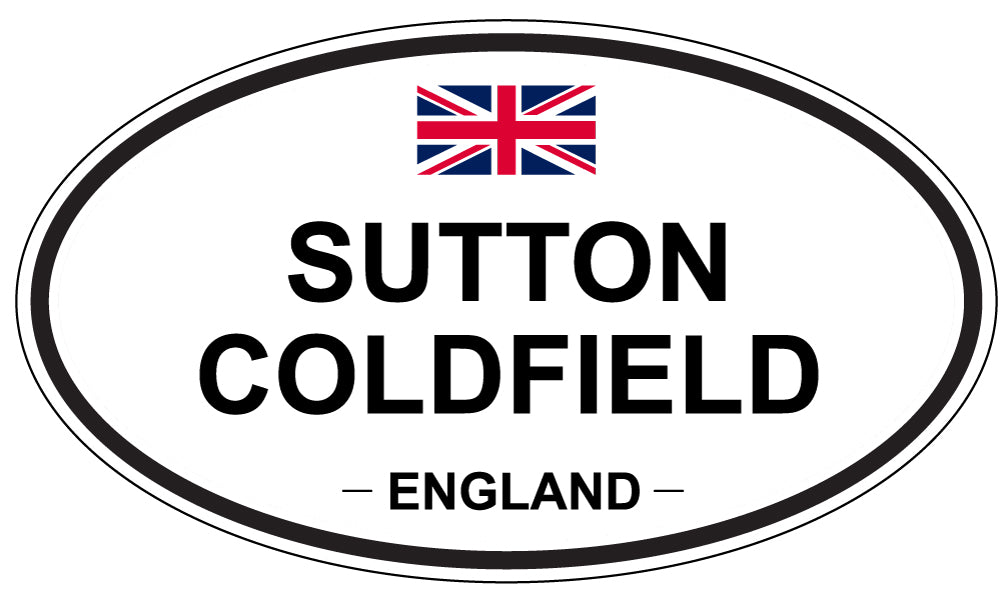 SUTTON COLDFIELD, England - Oval Magnet